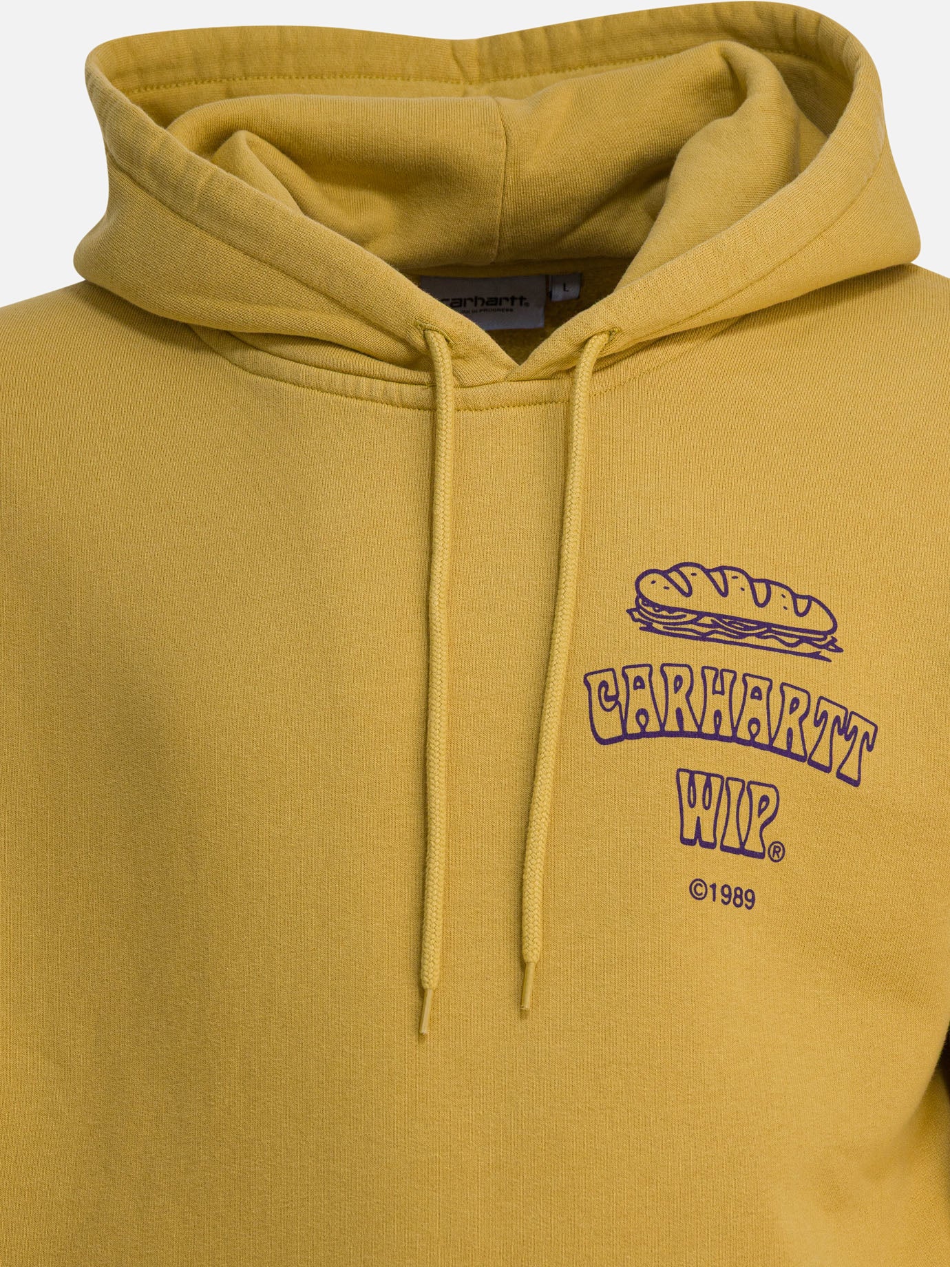 Hoodies Logo  Yellow - Carhartt WIP Men | PDP | VIETTI Online Store | Zoom-Modal_3
