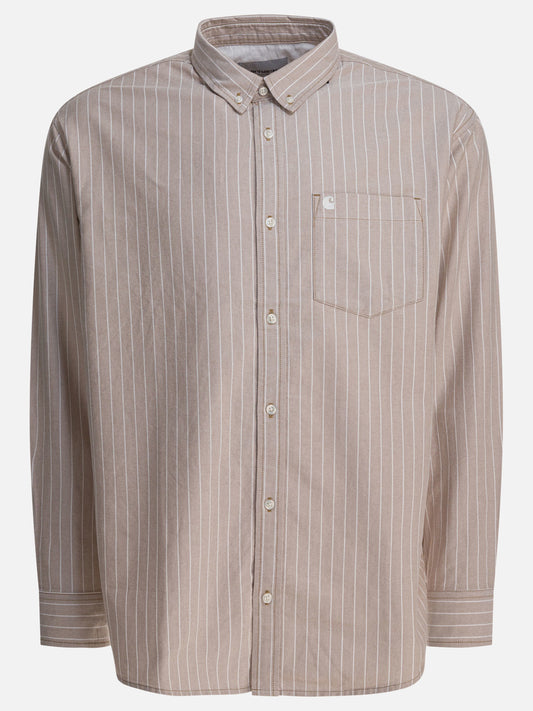 Camicie casual Striped  Beige - Carhartt WIP Uomo | PLP | VIETTI Online Store 
