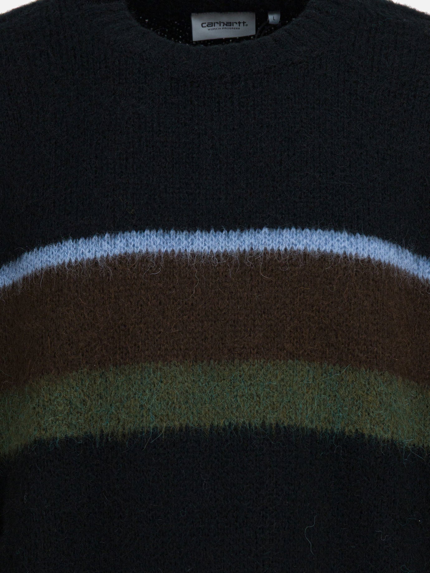Crewneck sweaters Striped  Black - Carhartt WIP Men | PDP | VIETTI Online Store | thumbnail_3