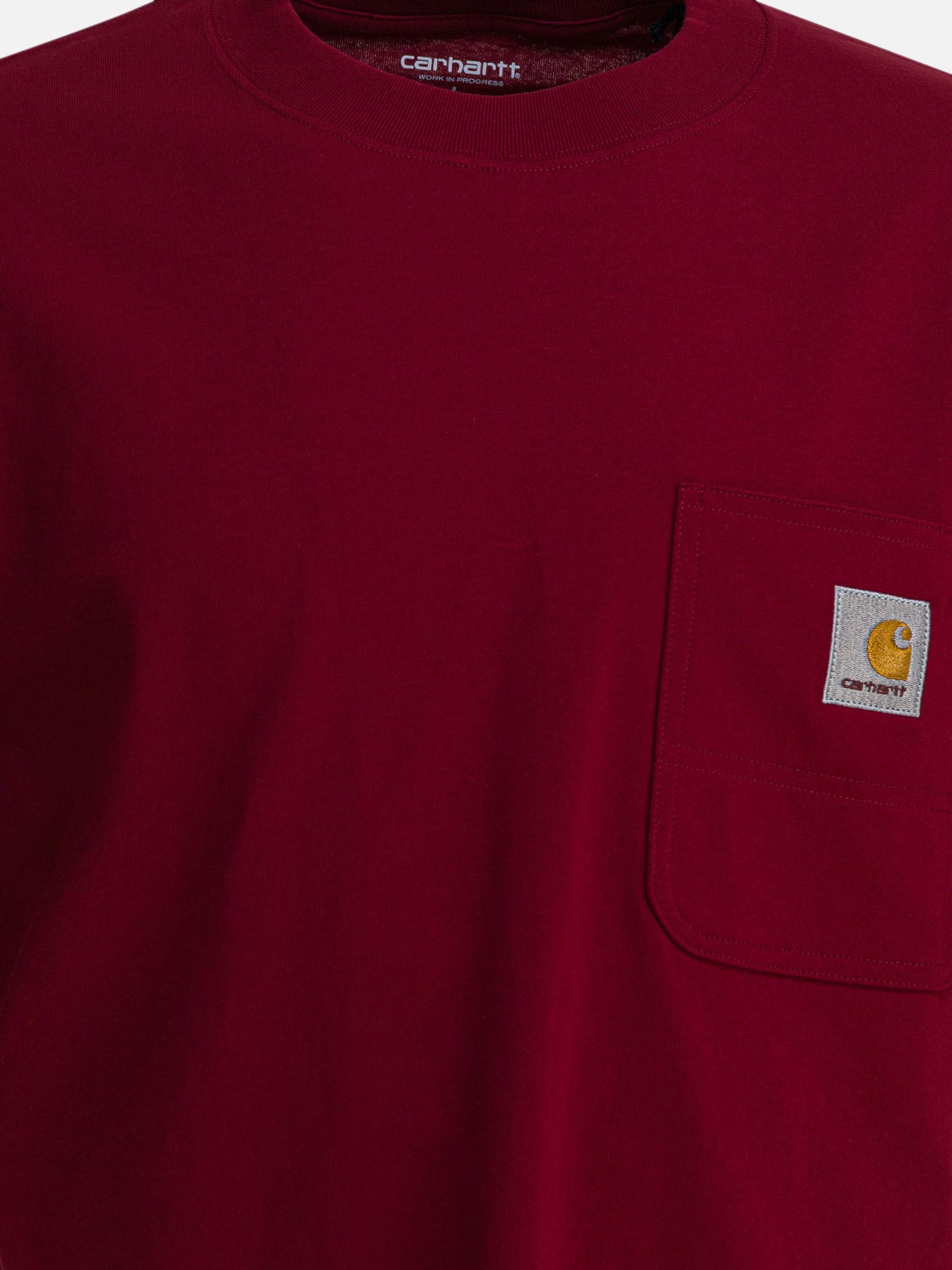 T-shirt girocollo Logo  Rosso - Carhartt WIP Uomo | PDP | VIETTI Online Store | thumbnail_3