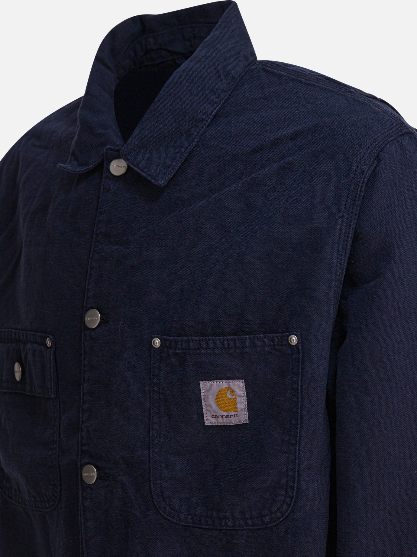 Overshirt jackets Solid colour  Blue - Carhartt WIP Men | PDP | VIETTI Online Store | Zoom-Modal_4
