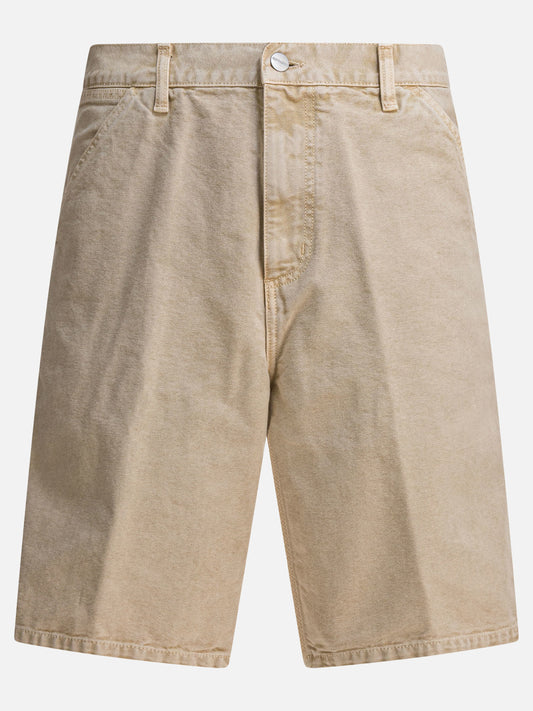 Utility shorts Solid colour  Beige - Carhartt WIP Men | PLP | VIETTI Online Store 
