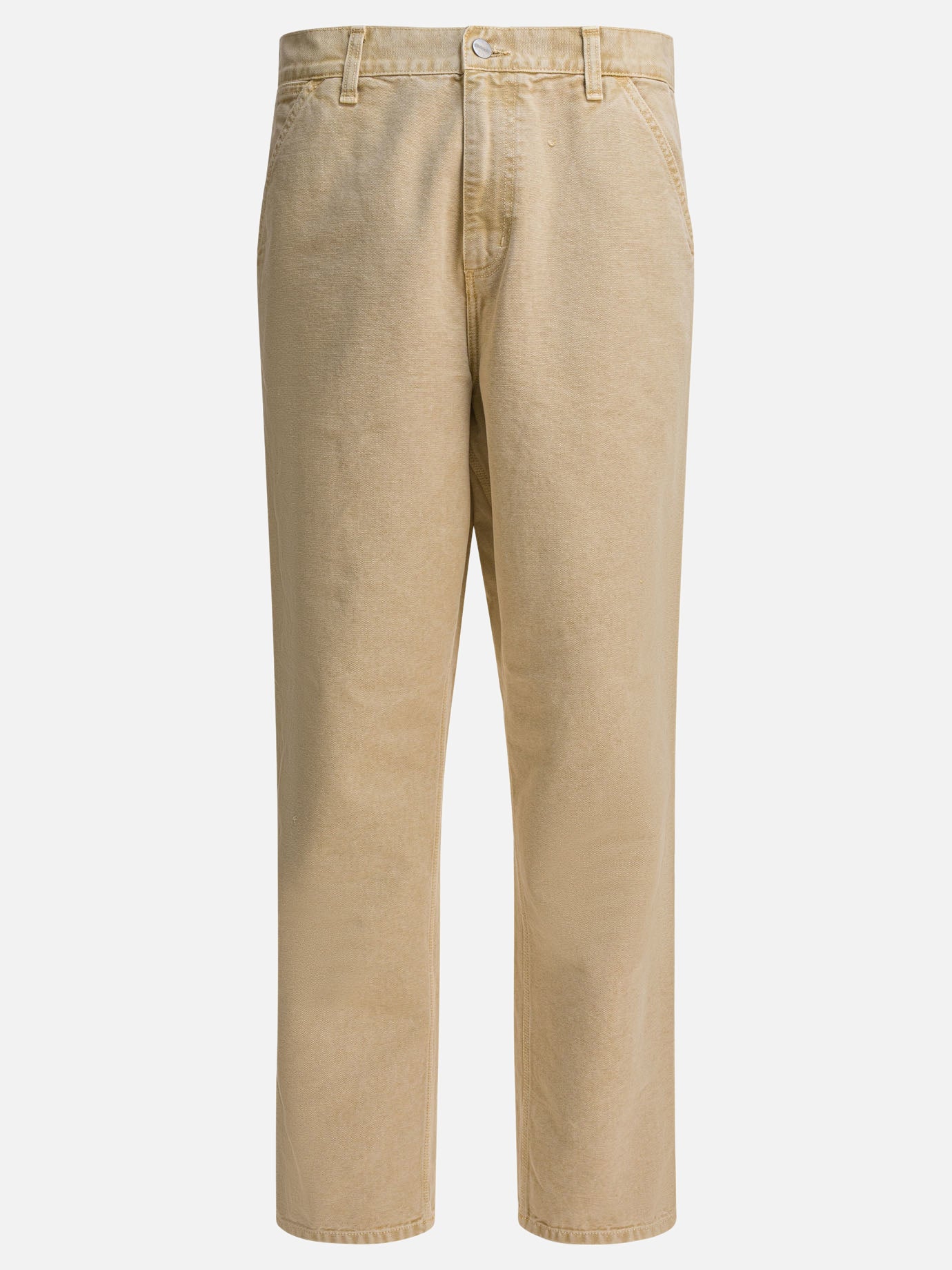 Work pants Solid colour  Beige - Carhartt WIP Men | PDP | VIETTI Online Store | Zoom-Modal
