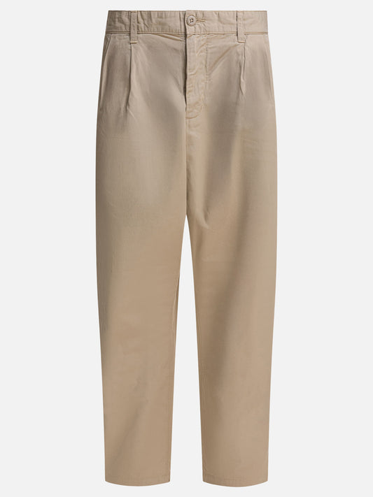 Pantaloni casual Solid colour  Beige - Carhartt WIP Uomo | PLP | VIETTI Online Store 
