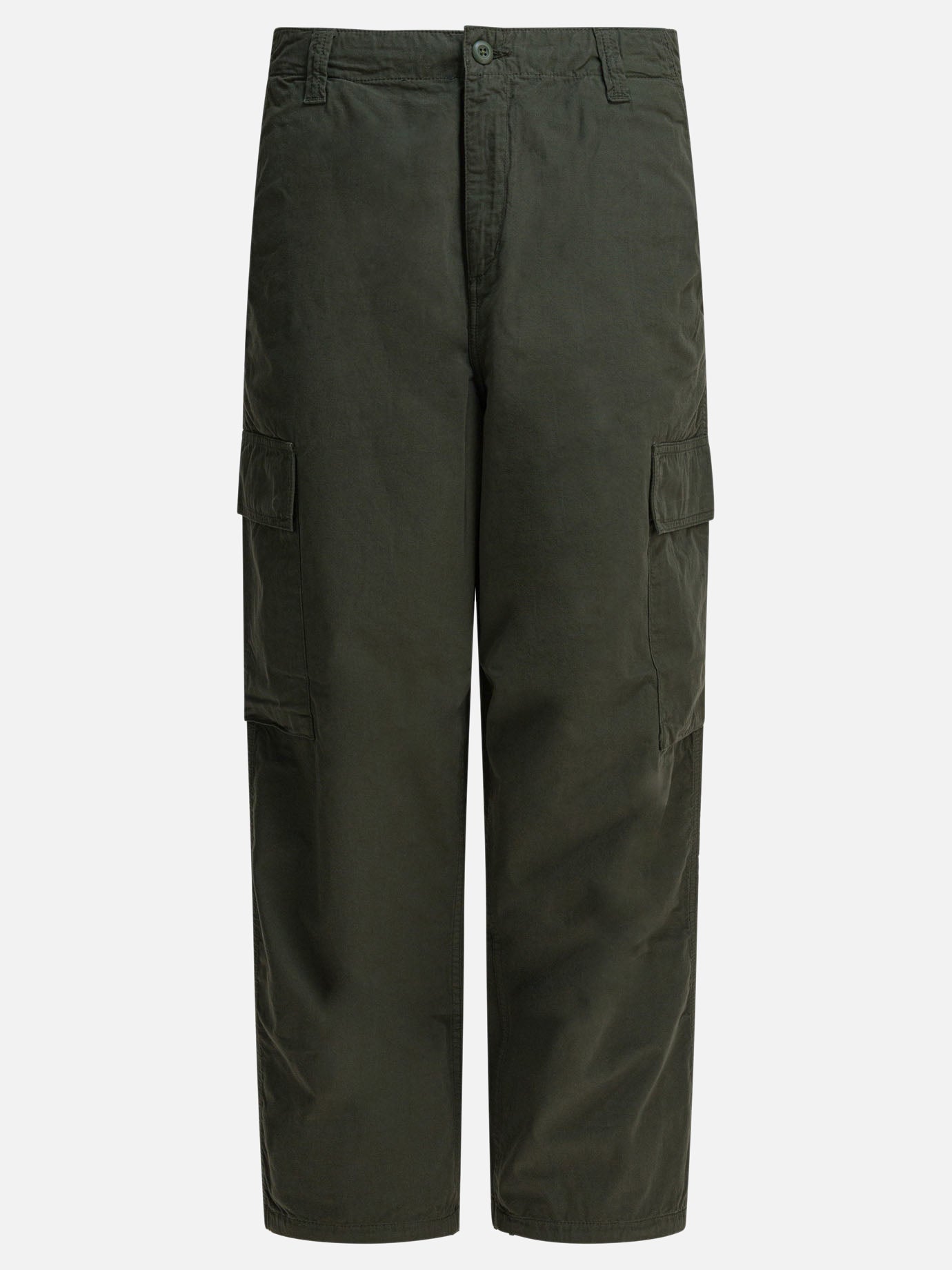 Cargo & parachute trousers Solid colour  Green - Carhartt WIP Men | PDP | VIETTI Online Store | thumbnail