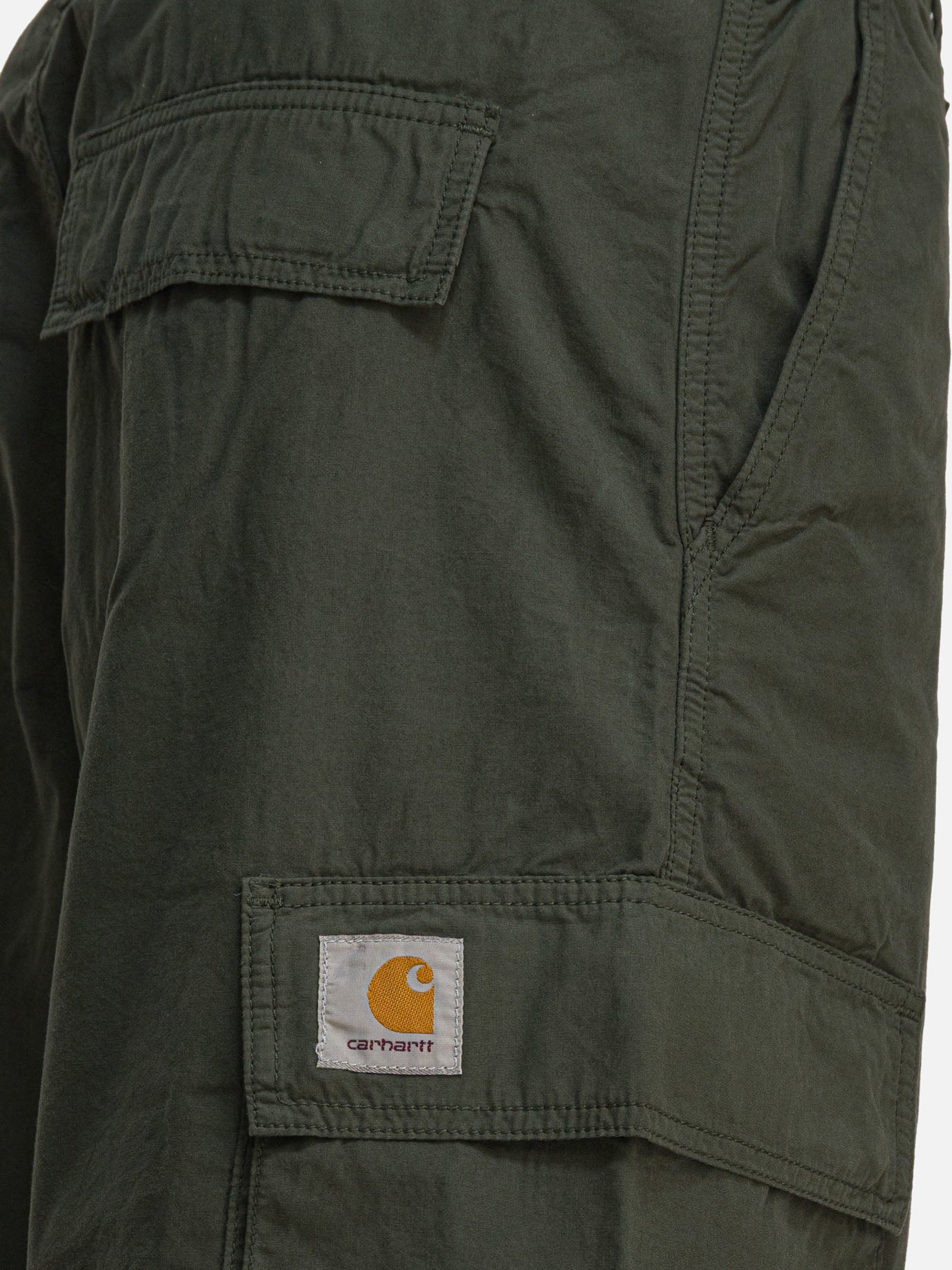Cargo & parachute trousers Solid colour  Green - Carhartt WIP Men | PDP | VIETTI Online Store | Zoom-Modal_4
