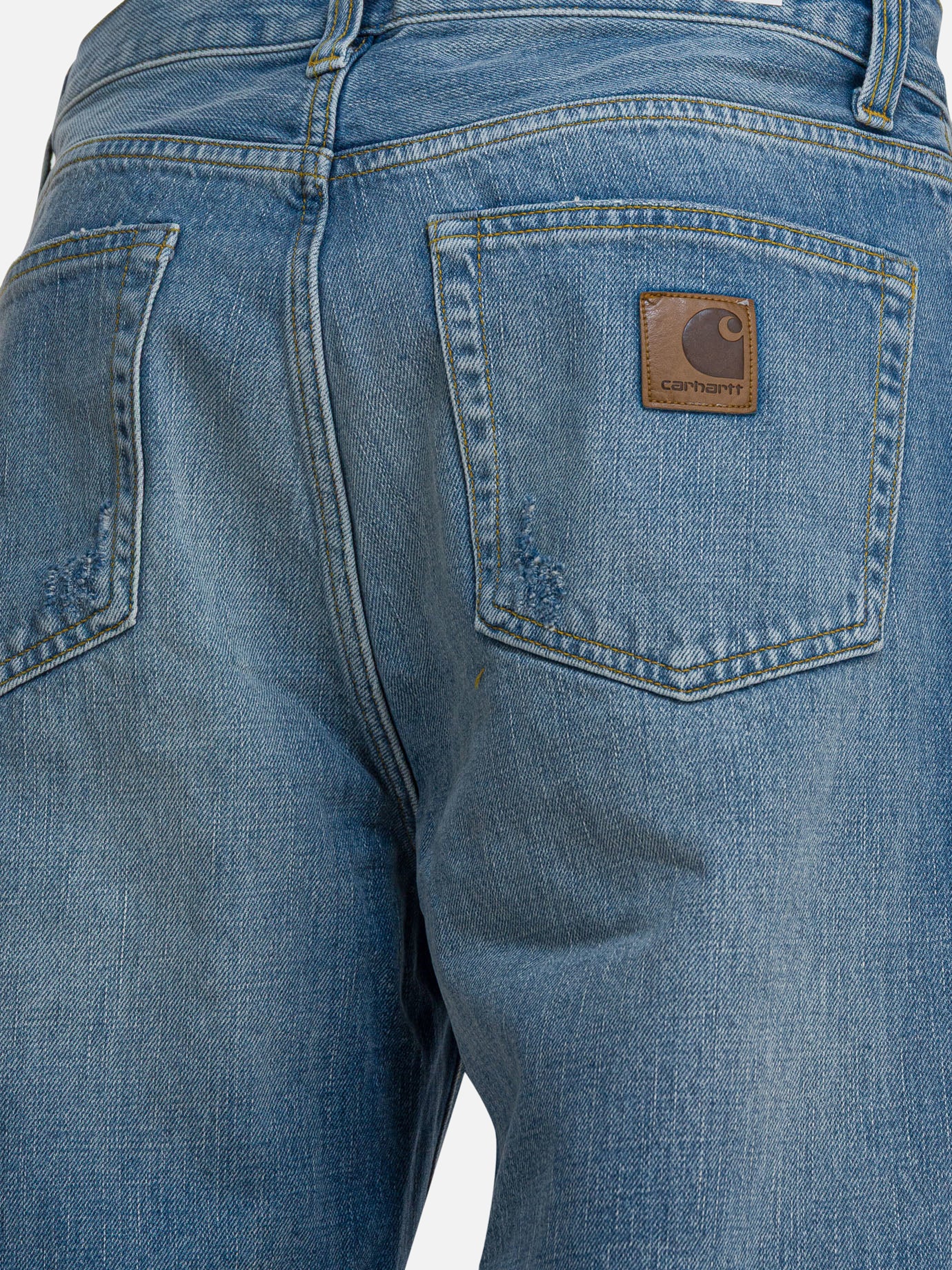 Jeans a gamba larga Solid colour  Blu - Carhartt WIP Uomo | PDP | VIETTI Online Store | Zoom-Modal_4
