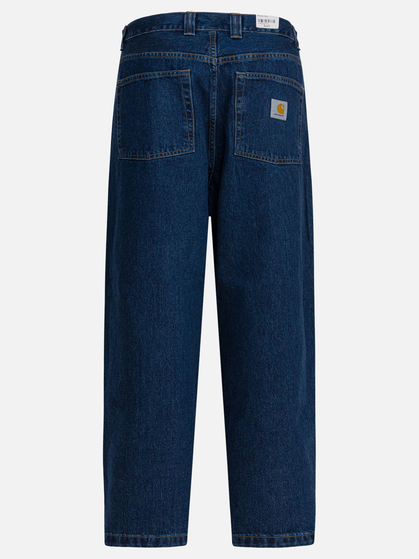 Straight-leg jeans Solid colour  Blue - Carhartt WIP Men | PDP | VIETTI Online Store | thumbnail_2