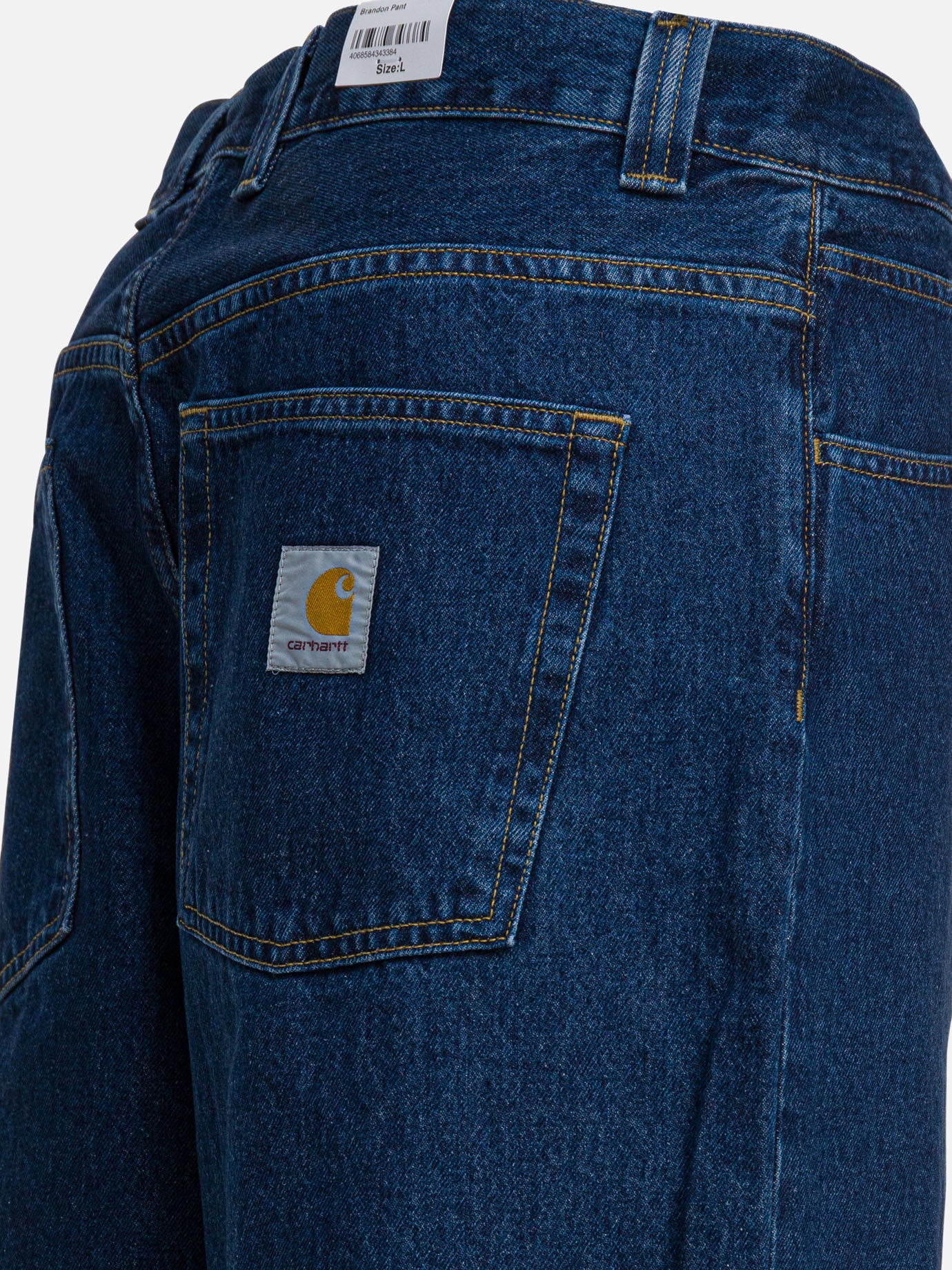 Straight-leg jeans Solid colour  Blue - Carhartt WIP Men | PDP | VIETTI Online Store | thumbnail_4