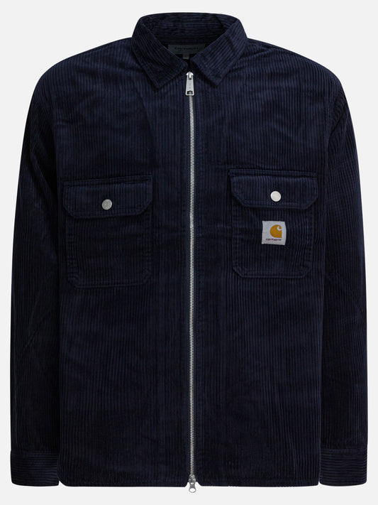 Giacche overshirt Logo  Blu - Carhartt WIP Uomo | PLP | VIETTI Online Store 
