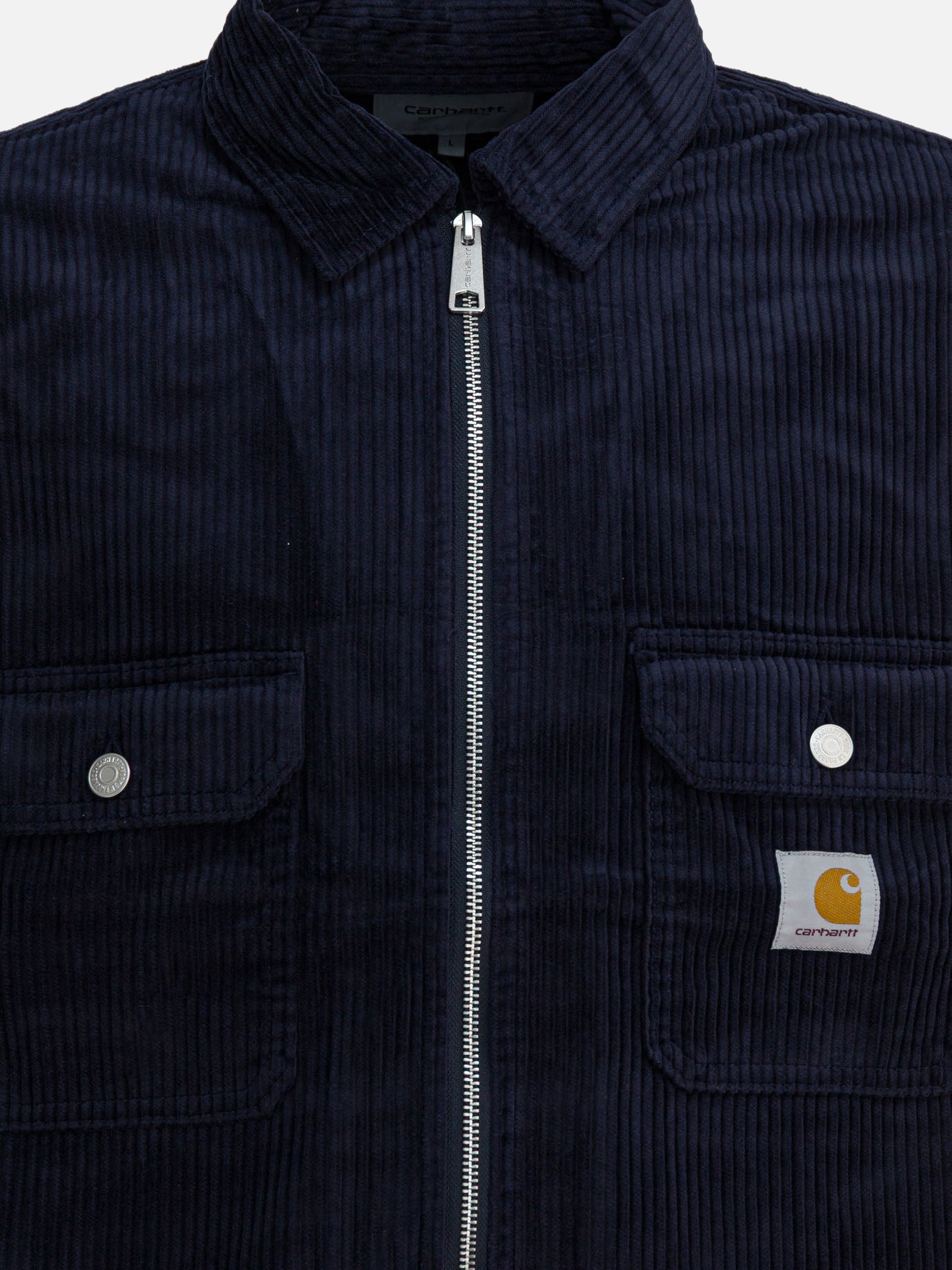 Giacche overshirt Logo  Blu - Carhartt WIP Uomo | PDP | VIETTI Online Store | Zoom-Modal_3
