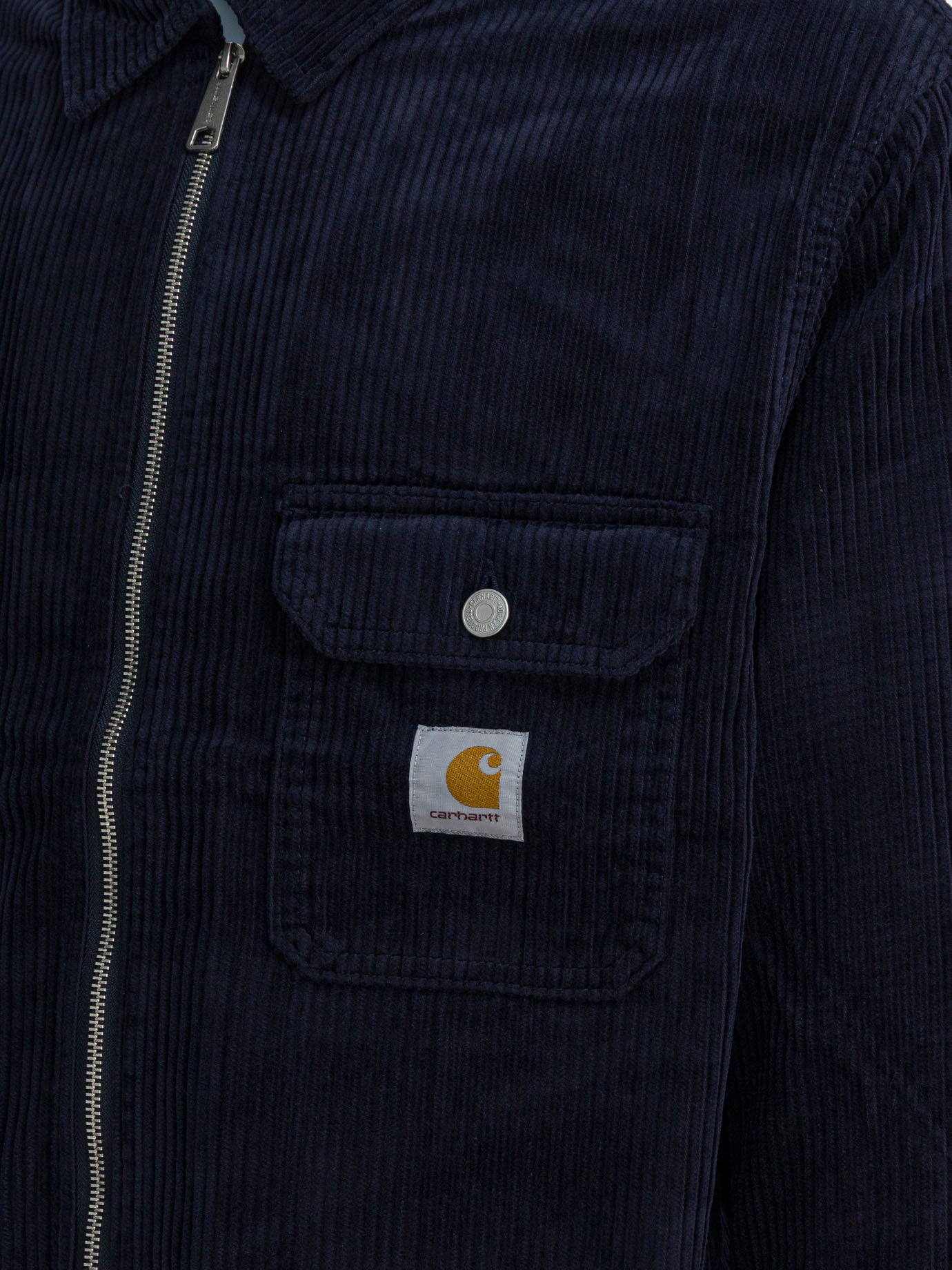 Giacche overshirt Logo  Blu - Carhartt WIP Uomo | PDP | VIETTI Online Store | Zoom-Modal_4

