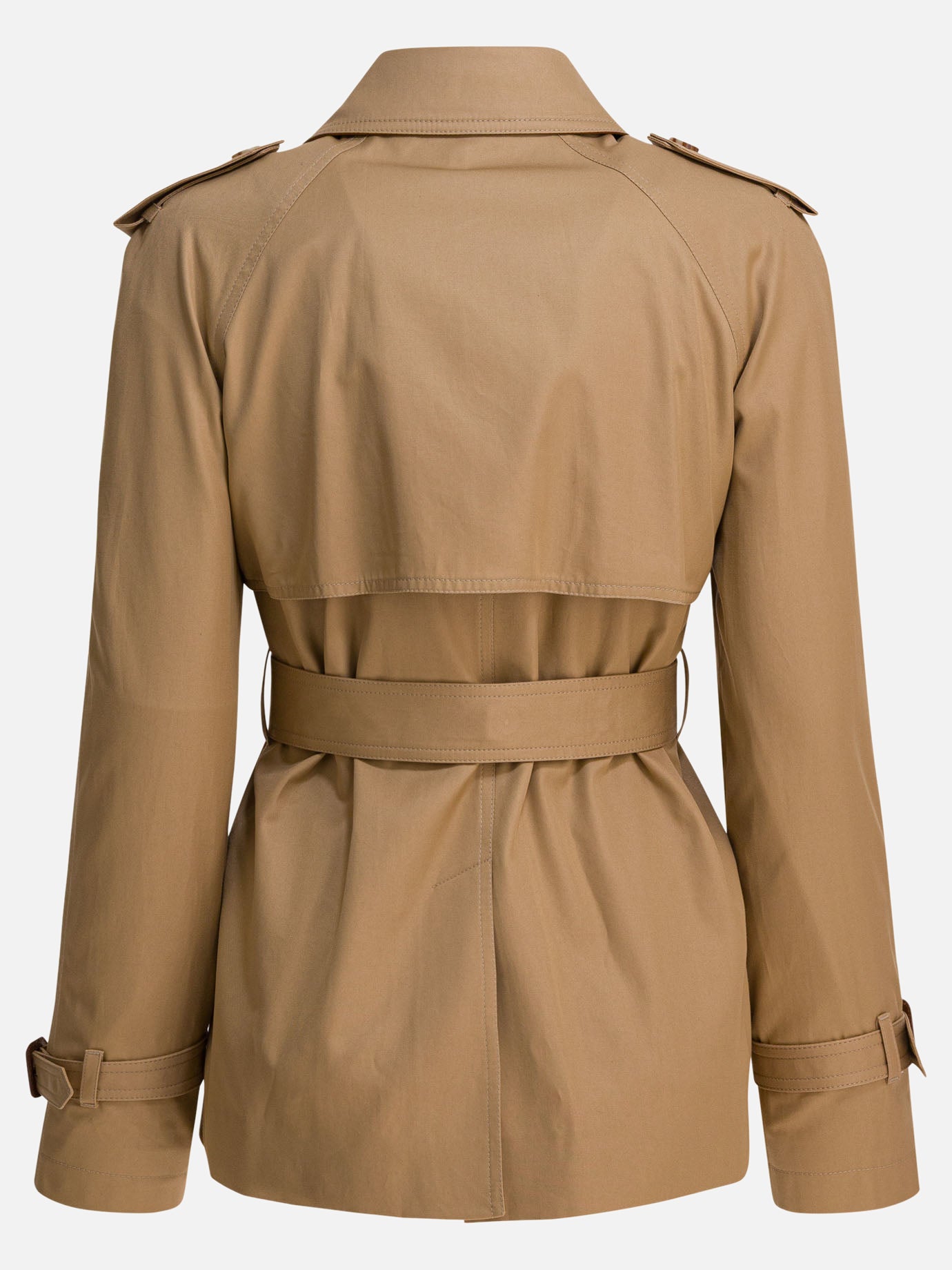 Impermeabili & Trench Solid colour  Beige - Chloé Donna | PDP | VIETTI Online Store | thumbnail_2