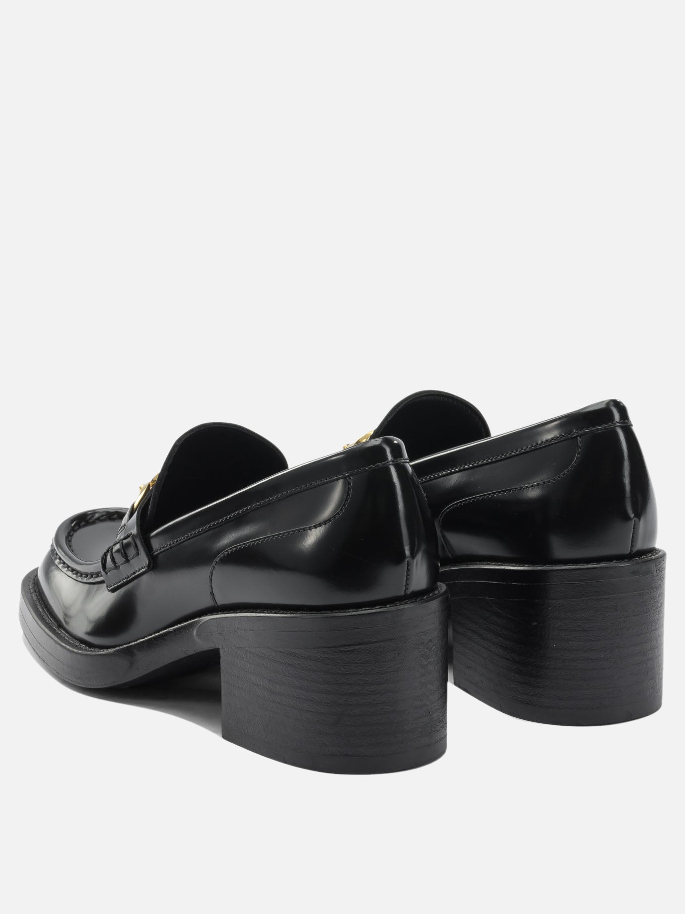 Mocassini 100% leather - 100% rubber  Nero - Chloé Donna | PDP | VIETTI Online Store | thumbnail_4