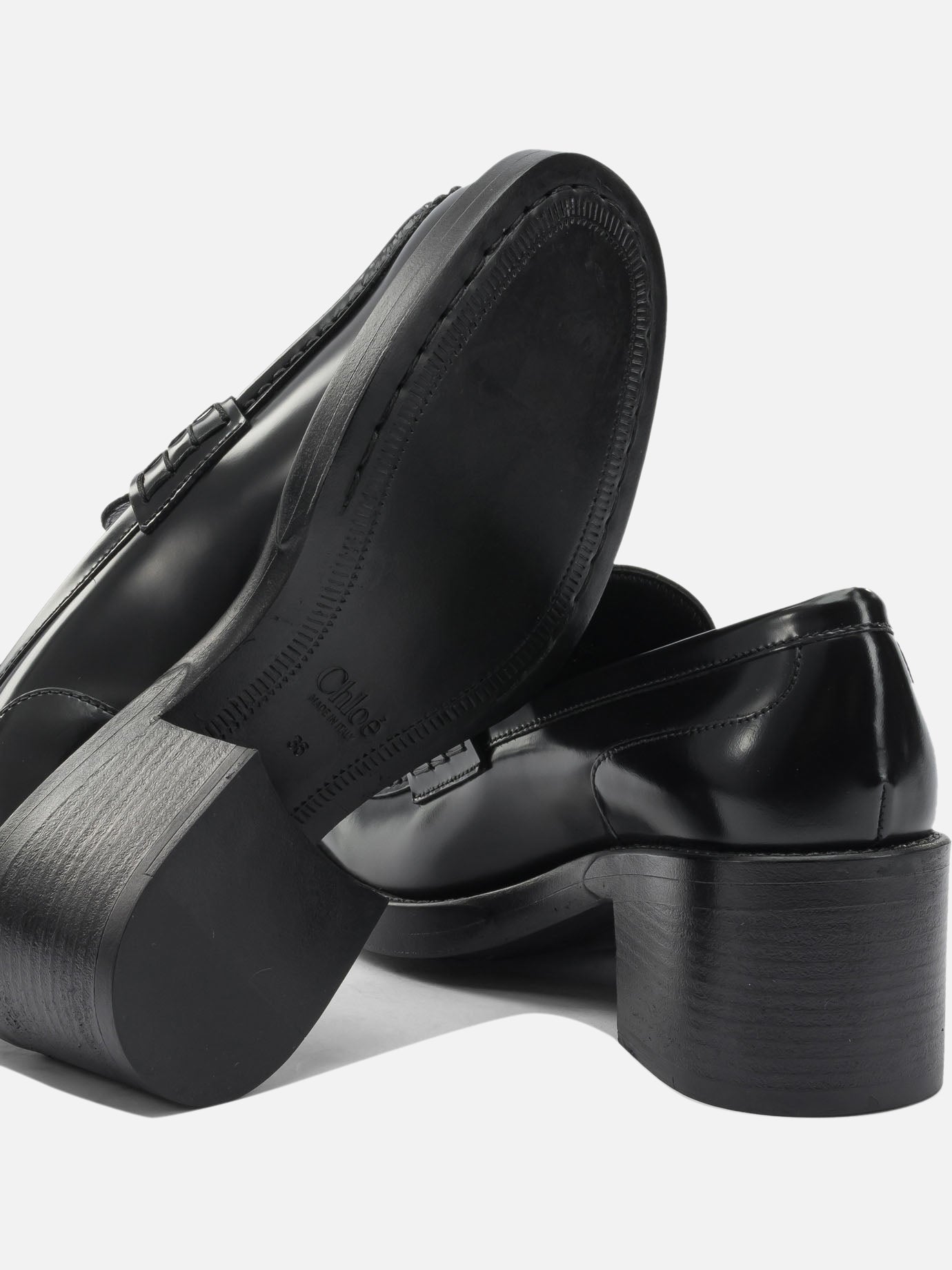 Mocassini 100% leather - 100% rubber  Nero - Chloé Donna | PDP | VIETTI Online Store | Zoom-Modal_5

