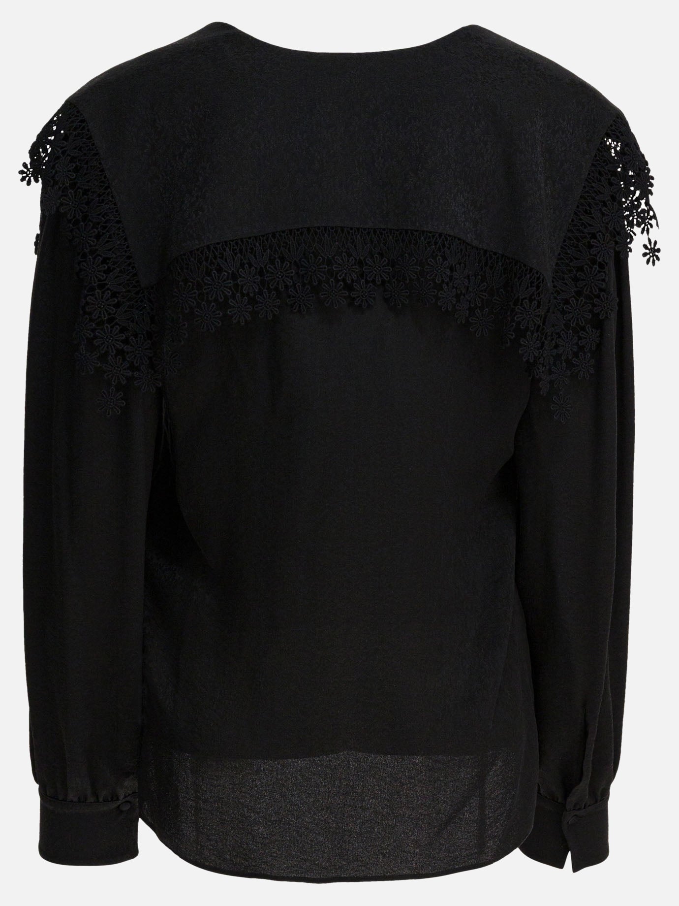 Casual shirts Solid colour  Black - Chloé Women | PDP | VIETTI Online Store | Zoom-Modal_2
