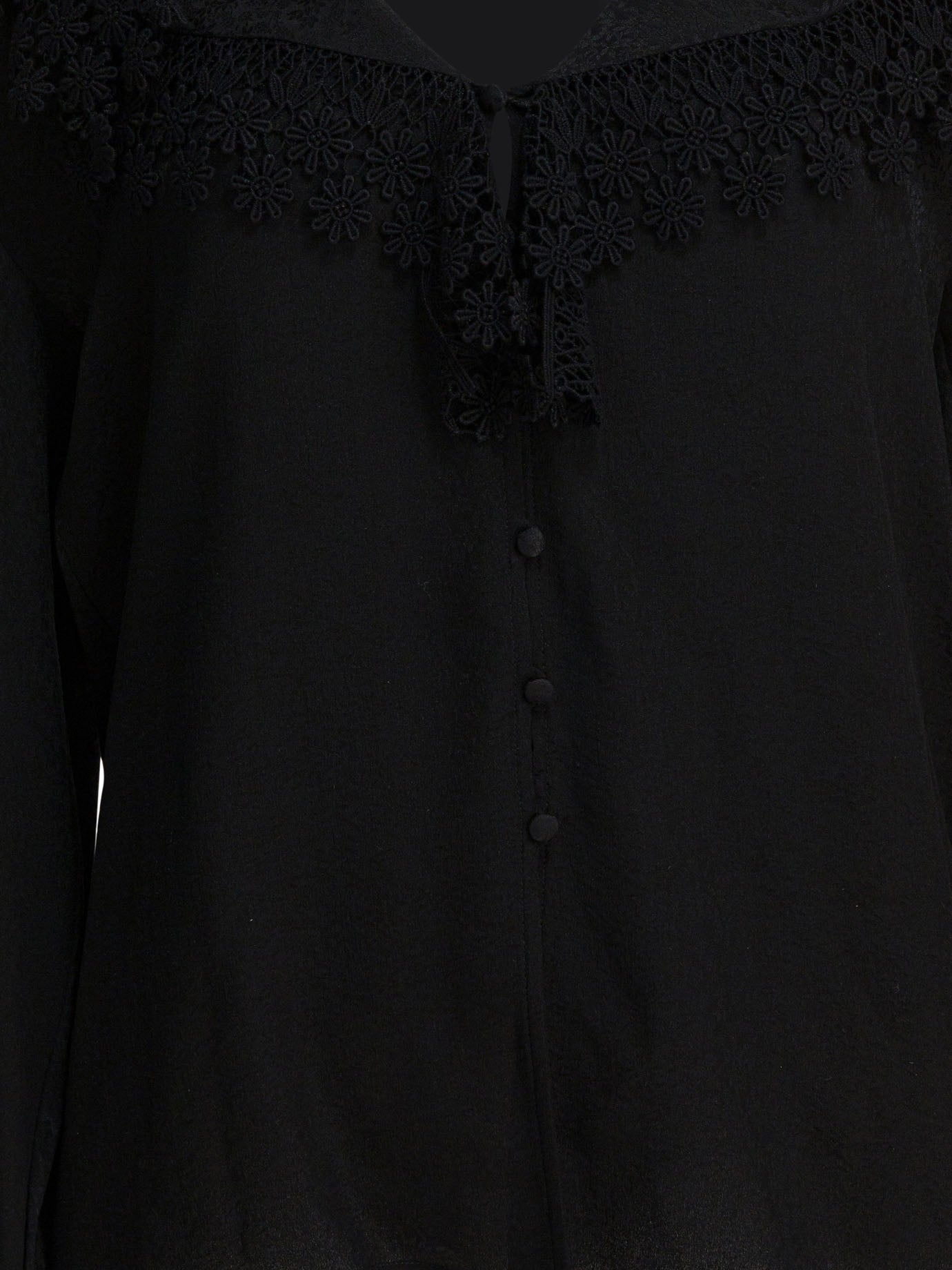 Casual shirts Solid colour  Black - Chloé Women | PDP | VIETTI Online Store | Zoom-Modal_3
