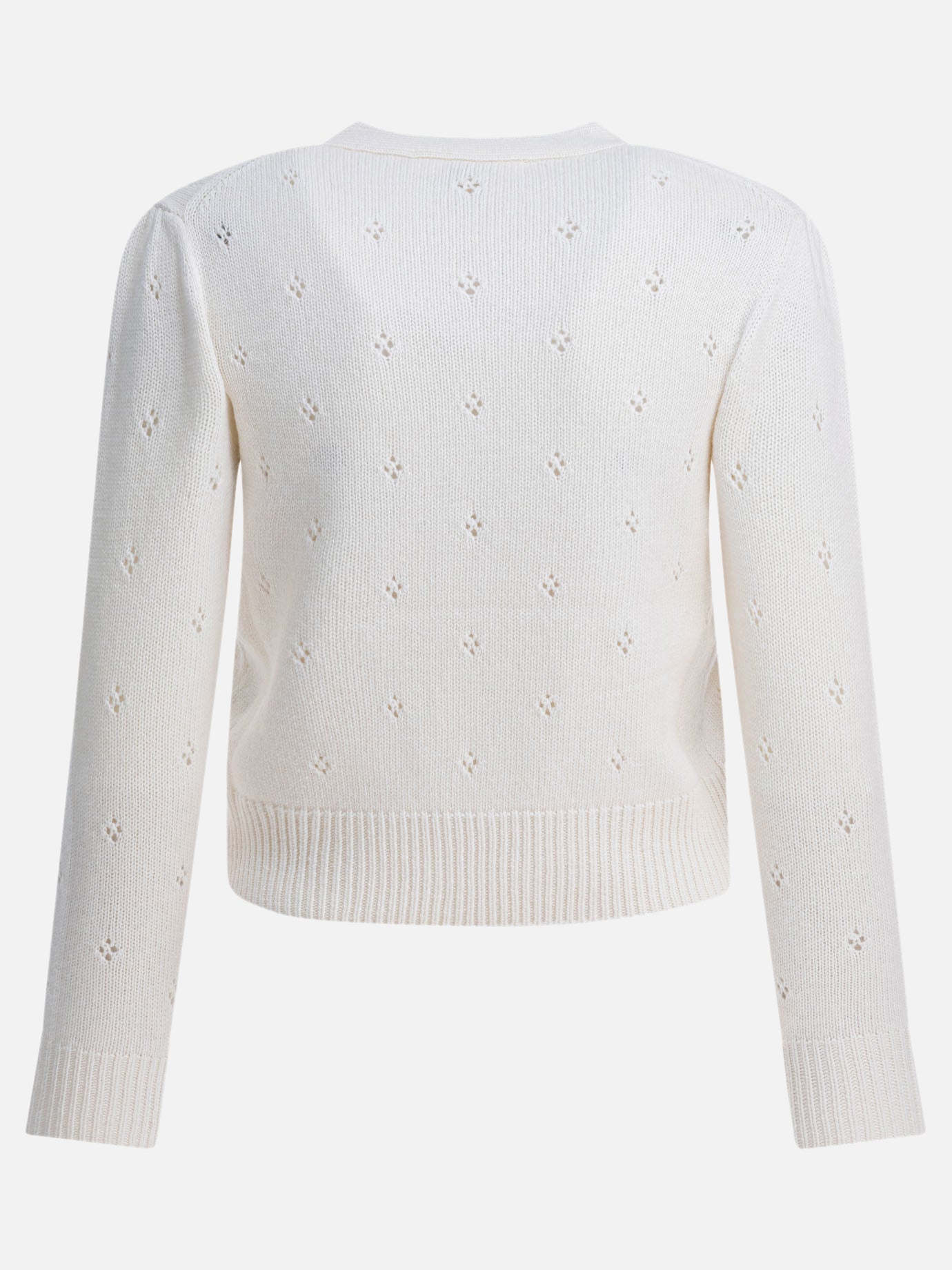 Crewneck sweaters Solid colour  White - Chloé Women | PDP | VIETTI Online Store | thumbnail_2