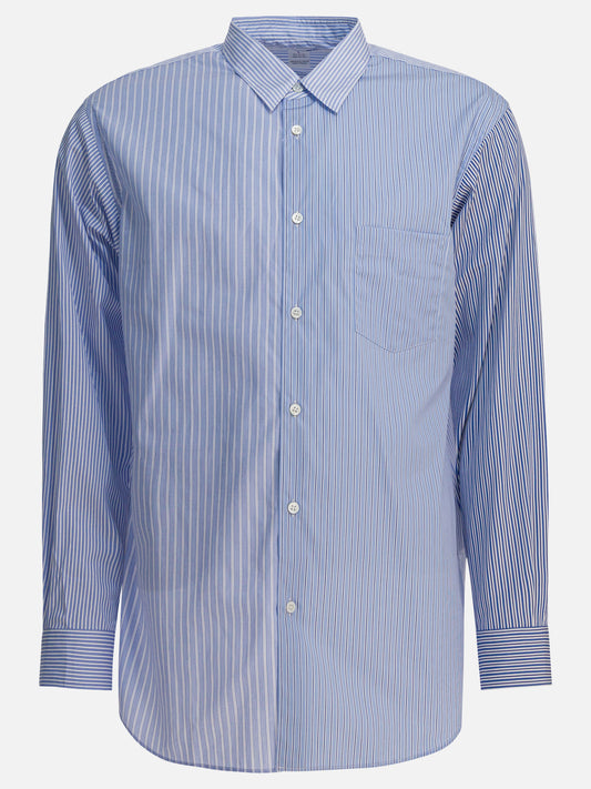 Camicie casual Striped  Azzurro - Comme Des Garçons Forever Uomo | PDP | VIETTI Online Store 
