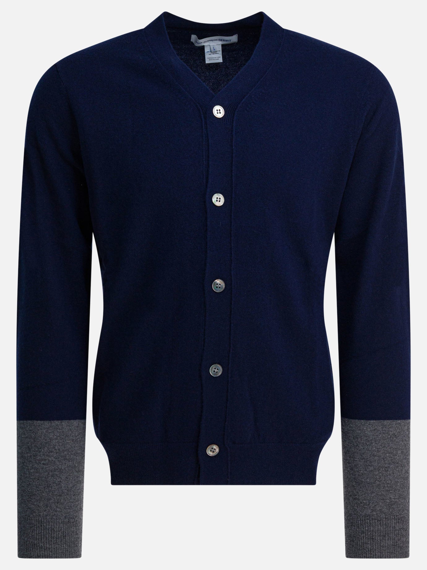 Cardigans Solid colour  Blue - Comme Des Garçons Forever Men | PDP | VIETTI Online Store | Zoom-Modal

