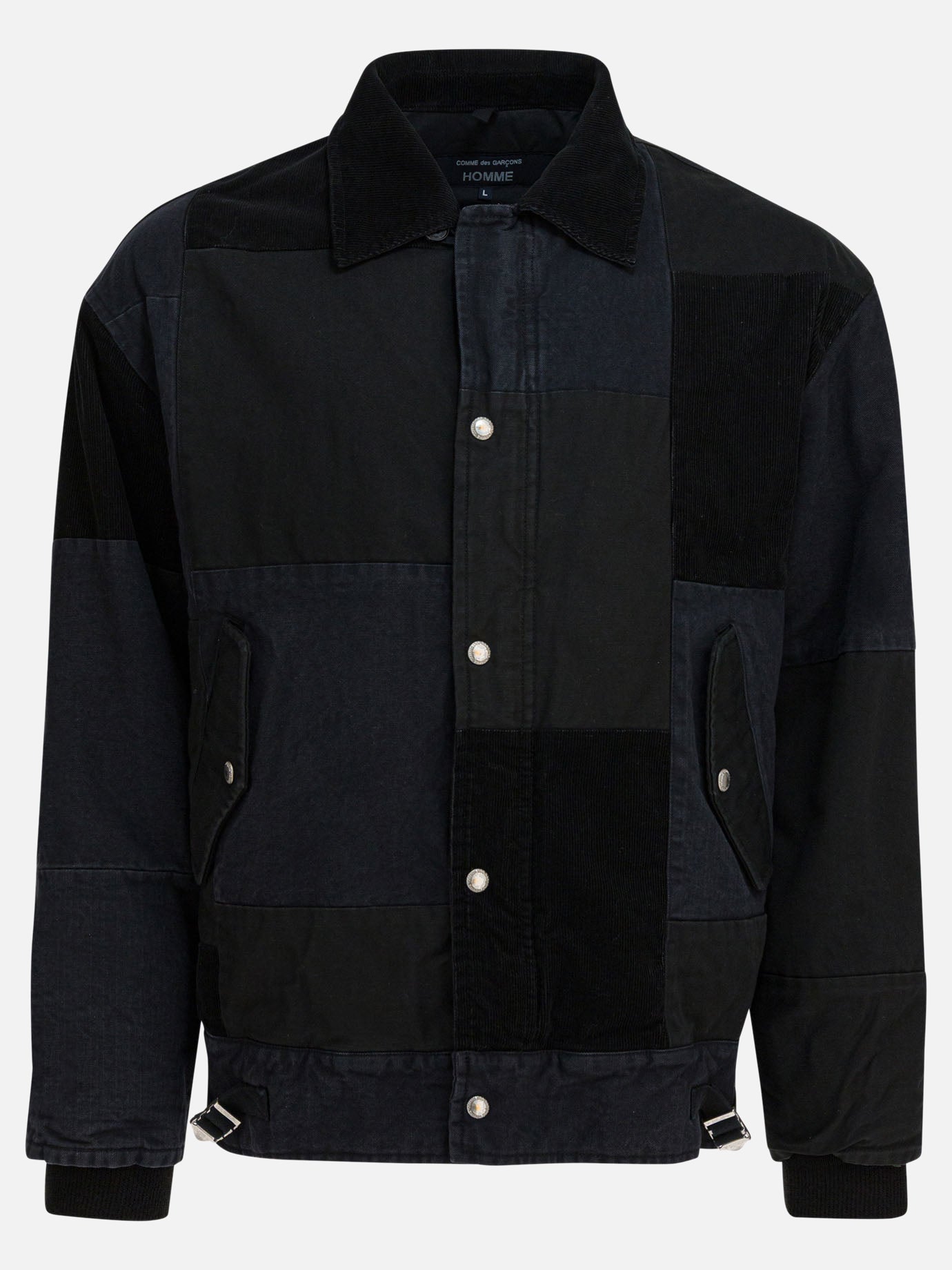 Giacche leggere & Trapuntate Solid colour  Nero - Comme Des Garçons Homme Uomo | PDP | VIETTI Online Store | Zoom-Modal
