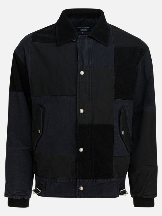 Giacche leggere & Trapuntate Solid colour  Nero - Comme Des Garçons Homme Uomo | PLP | VIETTI Online Store 
