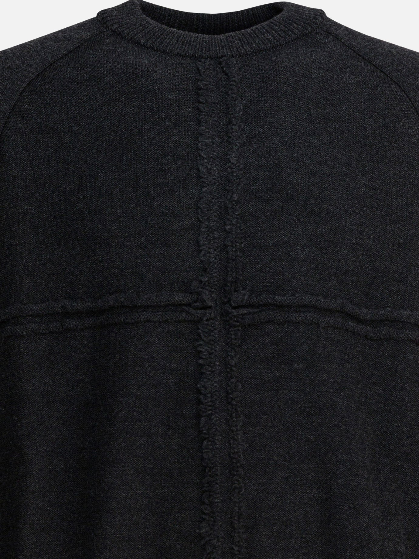 Maglioni girocollo Textured knit  Grigio - Comme Des Garçons Homme Uomo | PDP | VIETTI Online Store | Zoom-Modal_3
