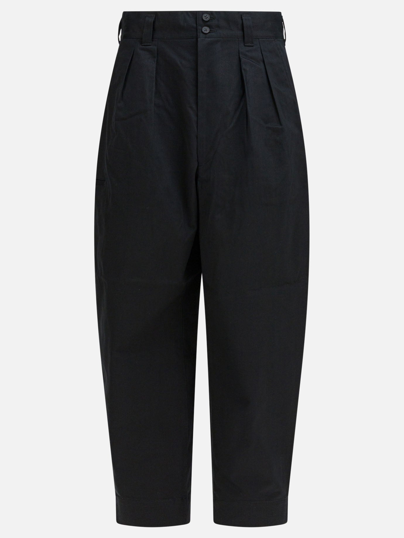 Pantaloni casual Solid colour  Nero - Comme Des Garçons Homme Uomo | PDP | VIETTI Online Store | thumbnail