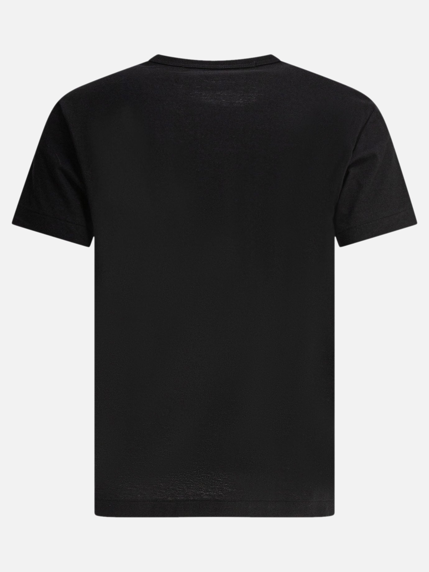 T-shirt girocollo Logo  Nero - Comme Des Garçons Play Uomo | PDP | VIETTI Online Store | Zoom-Modal_2
