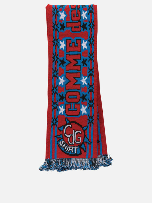 Sciarpe con frange 100% acrylic  Rosso - Comme Des Garçons Shirt Uomo | PLP | VIETTI Online Store 

