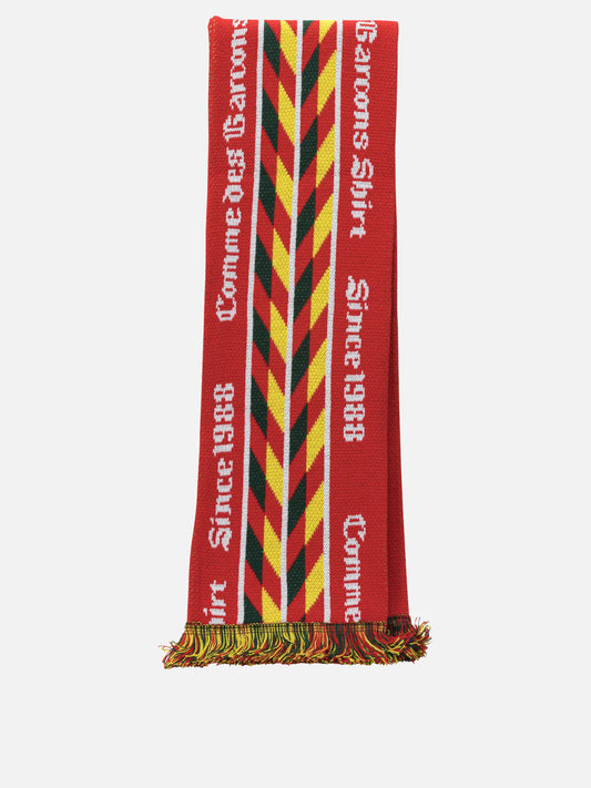 Sciarpe con frange 100% acrylic  Rosso - Comme Des Garçons Shirt Uomo | PLP | VIETTI Online Store 
