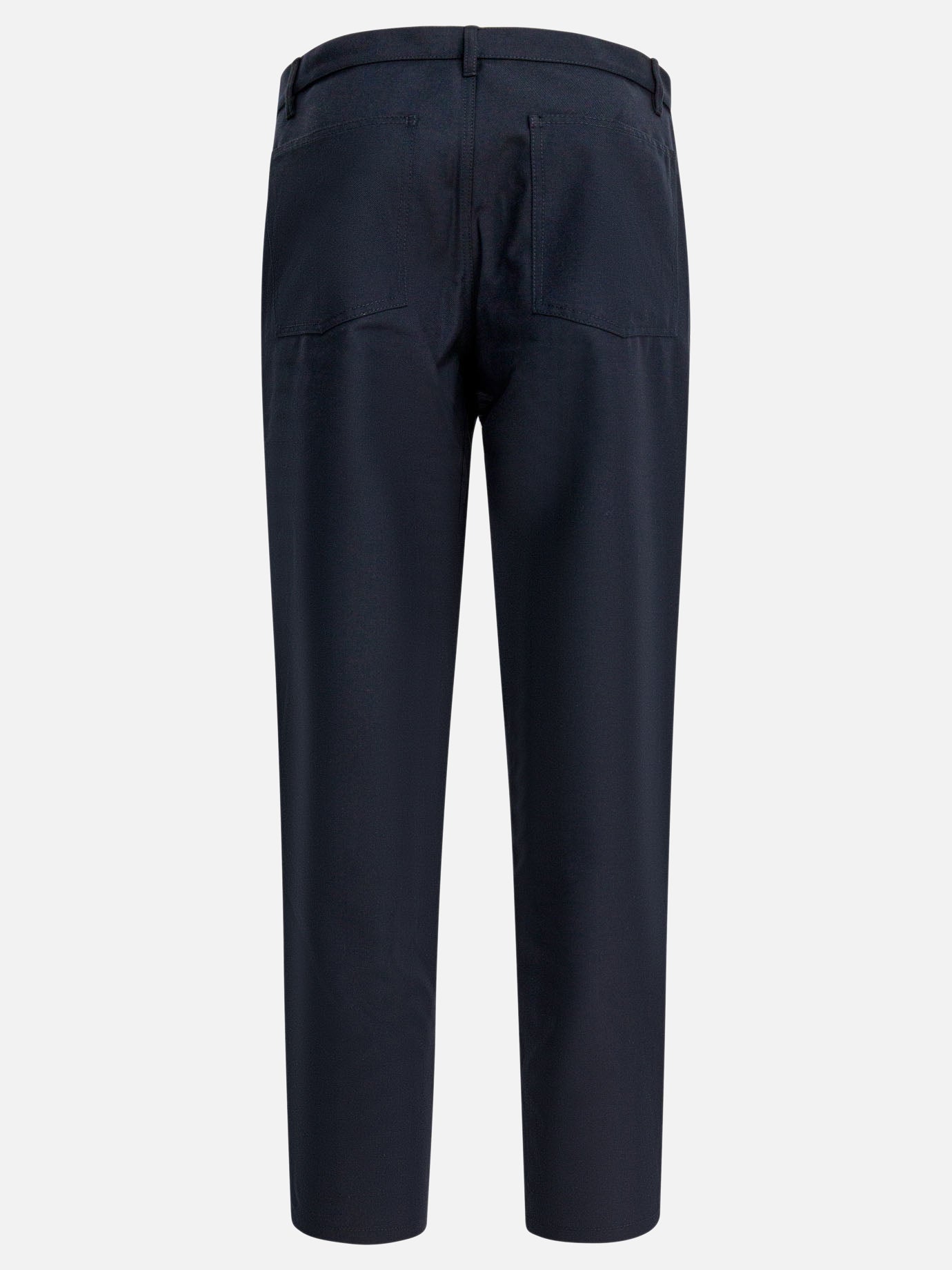 Pantaloni sartoriali Pinstriped  Blu - Comme Des Garçons Shirt Uomo | PDP | VIETTI Online Store | thumbnail_2