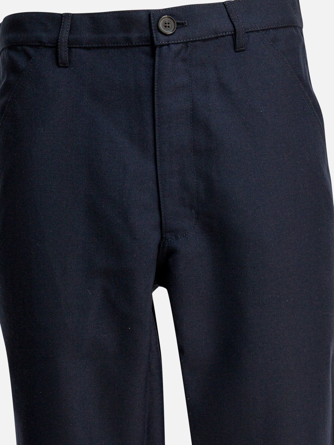 Pantaloni sartoriali Pinstriped  Blu - Comme Des Garçons Shirt Uomo | PDP | VIETTI Online Store | Zoom-Modal_3

