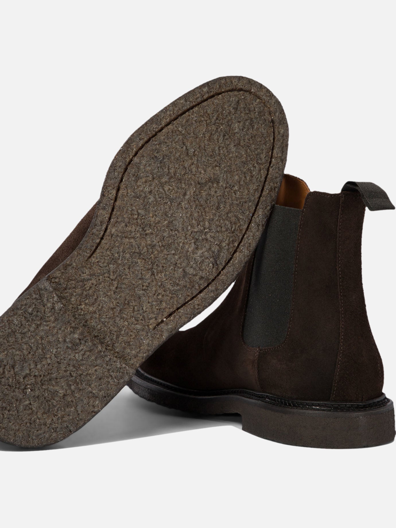 Chelsea boots 100% suede - 100% rubber  Brown - Common Projects Men | PDP | VIETTI Online Store | Zoom-Modal_5

