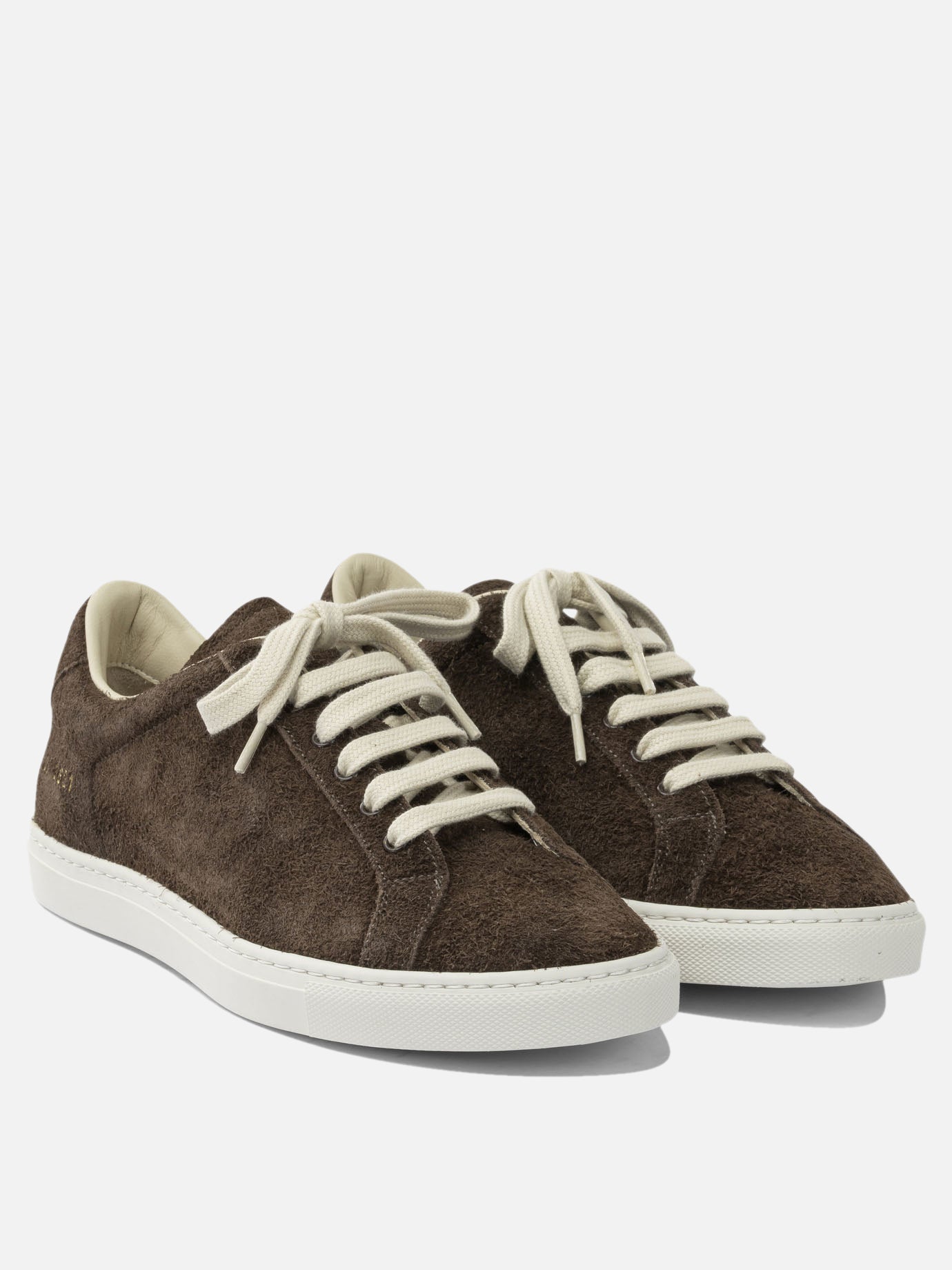 Low top sneakers 100% suede - 100% rubber  Brown - Common Projects Men | PDP | VIETTI Online Store | Zoom-Modal_2
