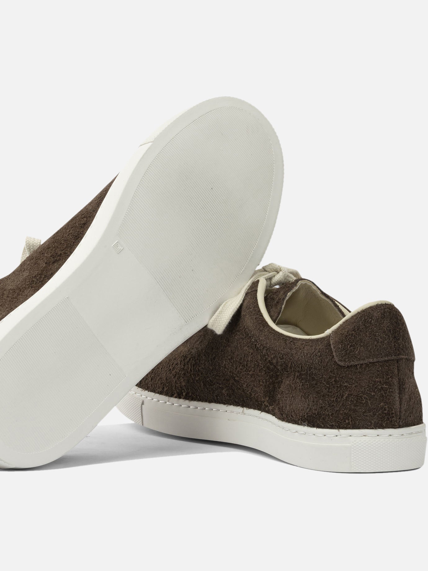 Low top sneakers 100% suede - 100% rubber  Brown - Common Projects Men | PDP | VIETTI Online Store | thumbnail_5
