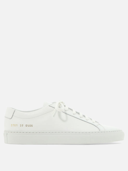 Sneaker basse 100% leather - 100% rubber  Bianco - Common Projects Donna | PLP | VIETTI Online Store 

