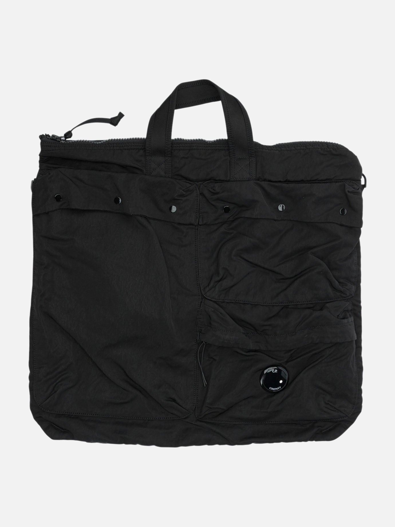 Large bags 100% polyamide  Black - C.P. Company Men | PDP | VIETTI Online Store | Zoom-Modal
