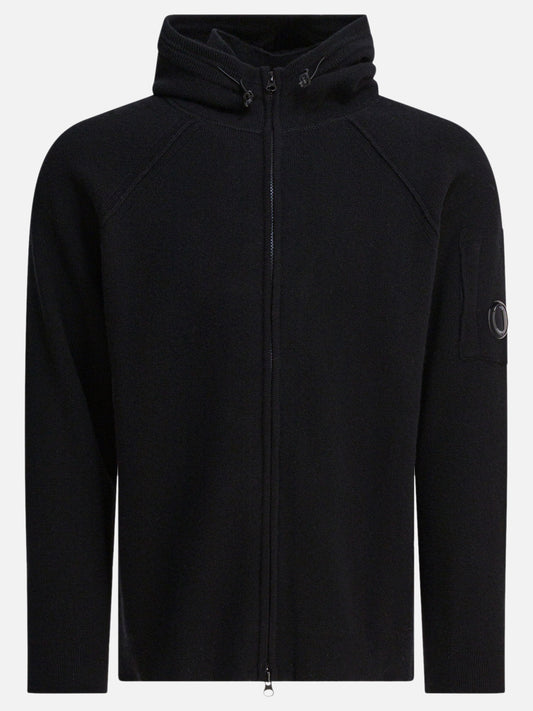 Maglioni con zip Logo  Nero - C.P. Company Uomo | PLP | VIETTI Online Store 
