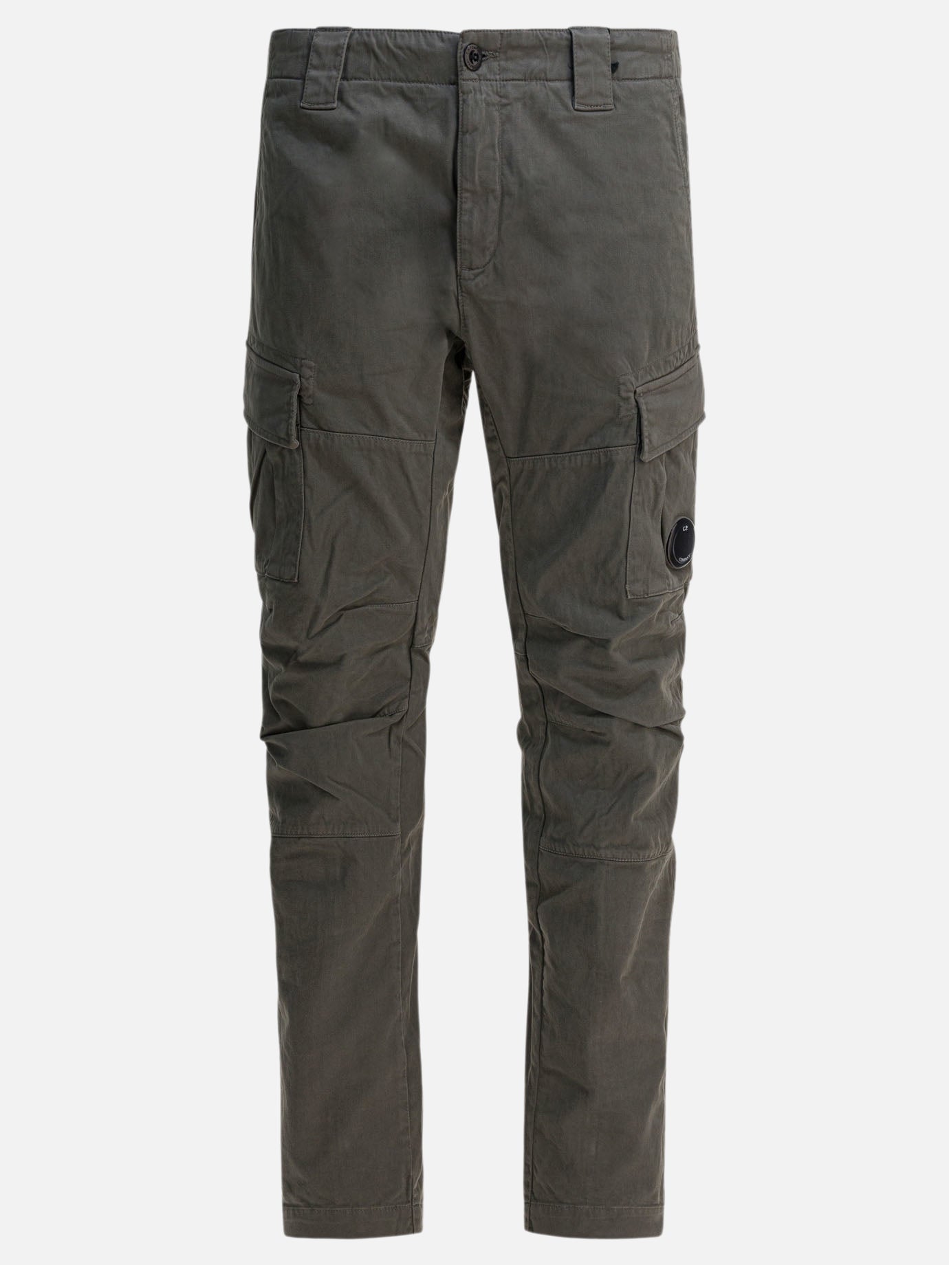 Cargo & parachute trousers Solid colour  Grey - C.P. Company Men | PDP | VIETTI Online Store | Zoom-Modal
