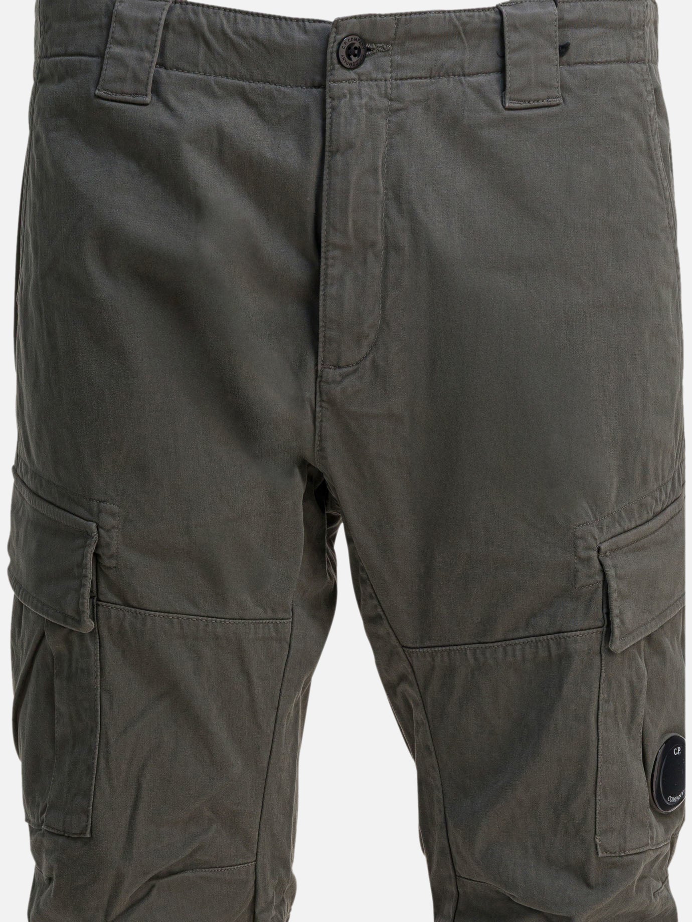 Cargo & parachute trousers Solid colour  Grey - C.P. Company Men | PDP | VIETTI Online Store | thumbnail_3