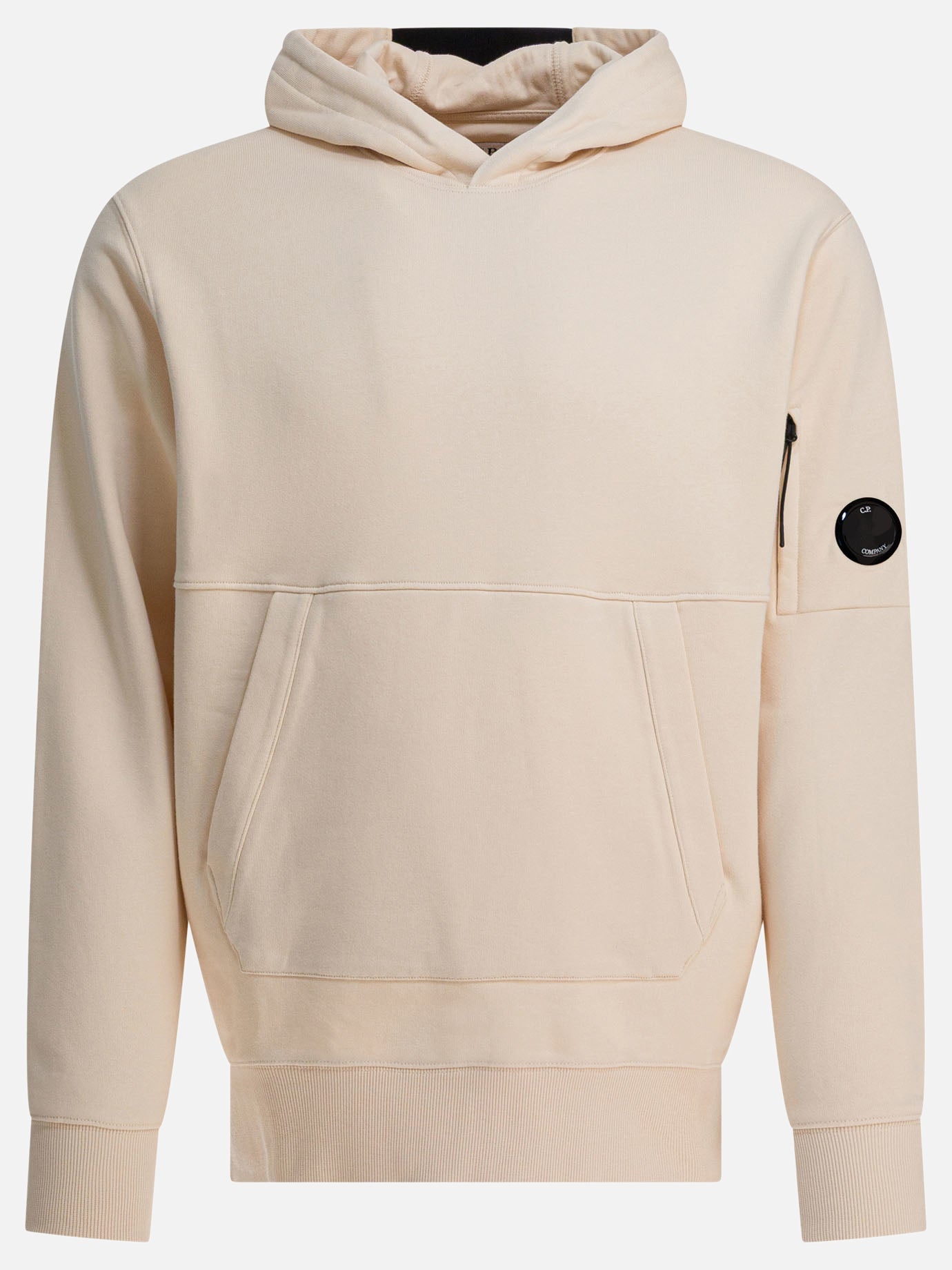 Hoodies Solid colour  Beige - C.P. Company Men | PDP | VIETTI Online Store | thumbnail