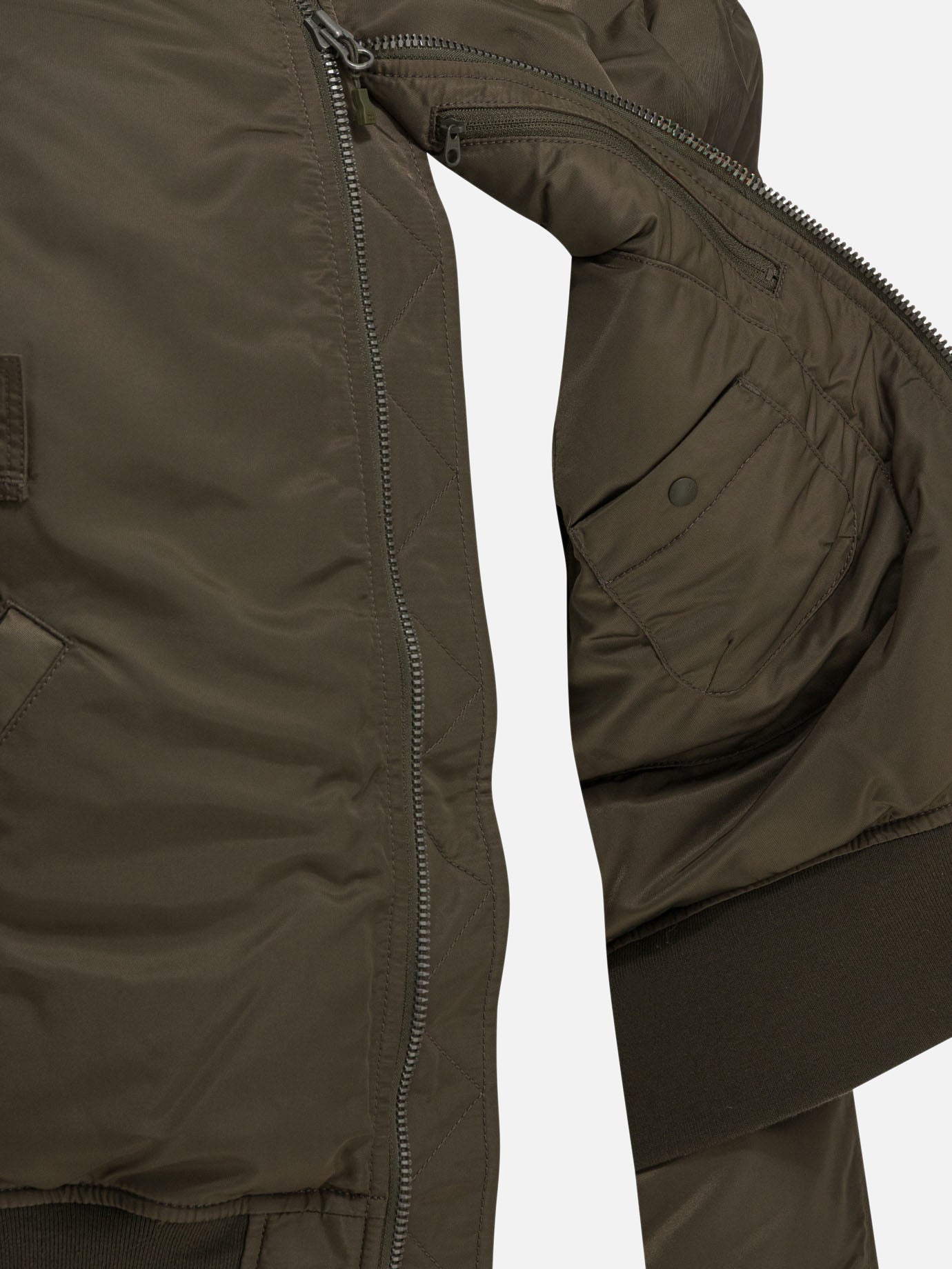 Bomber Solid colour  Marrone - Daiwa Pier 39 Uomo | PDP | VIETTI Online Store | Zoom-Modal_4
