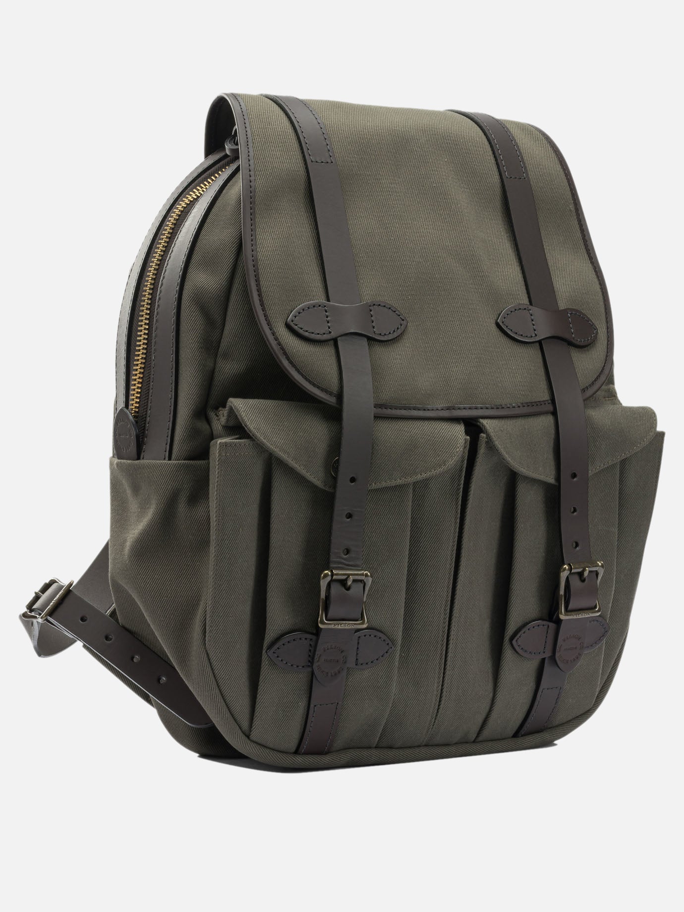 Casual backpacks 100% cotton  Green - Filson Men | PDP | VIETTI Online Store | Zoom-Modal_2
