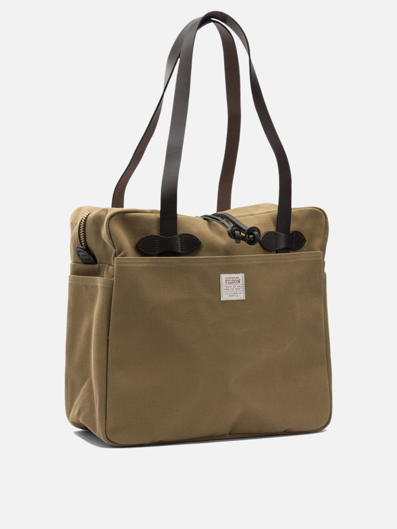 Medium bags 100% cotton  Brown - Filson Men | PDP | VIETTI Online Store | Zoom-Modal_2
