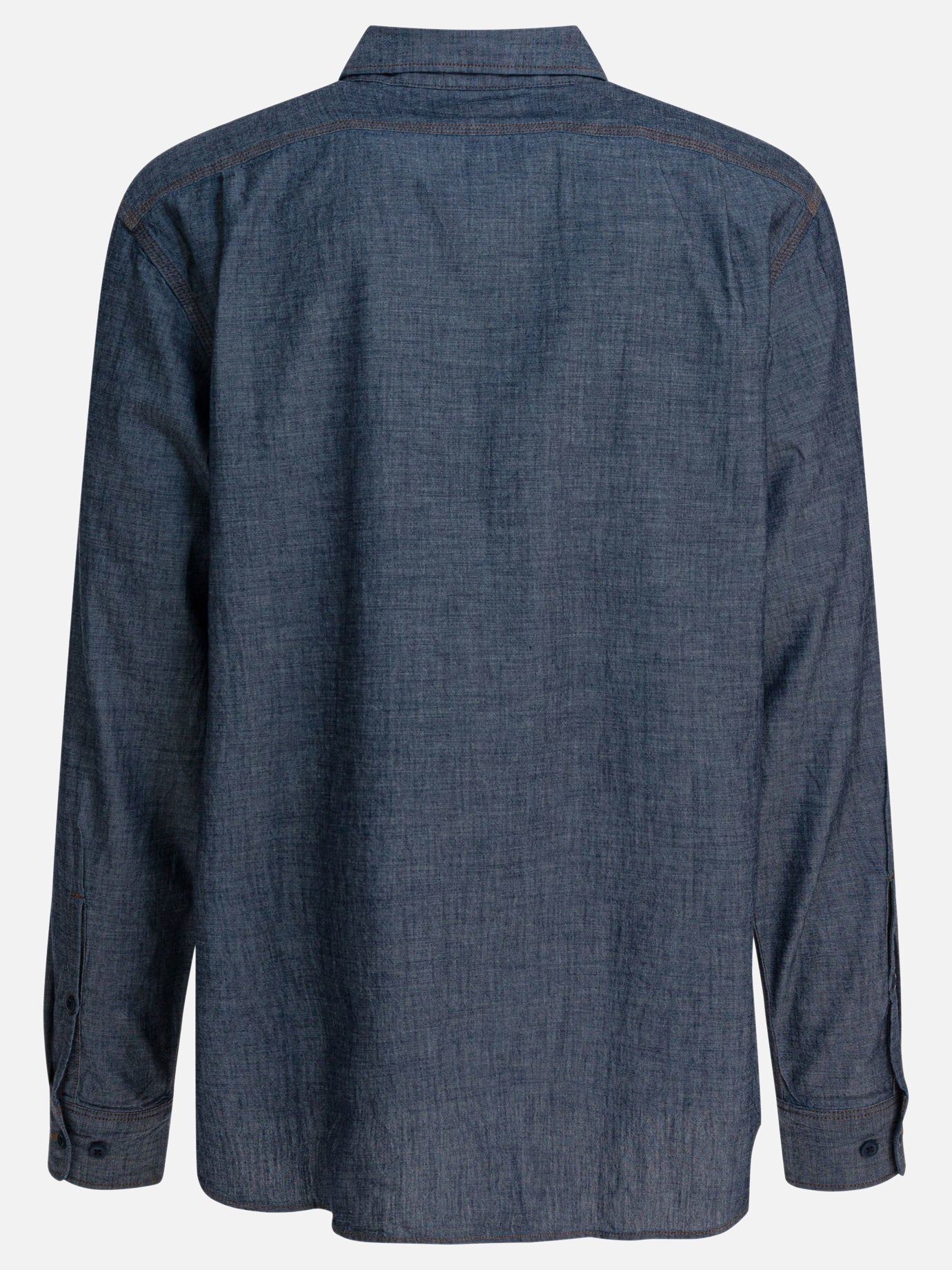 Casual shirts Solid colour  Blue - Filson Men | PDP | VIETTI Online Store | thumbnail_2