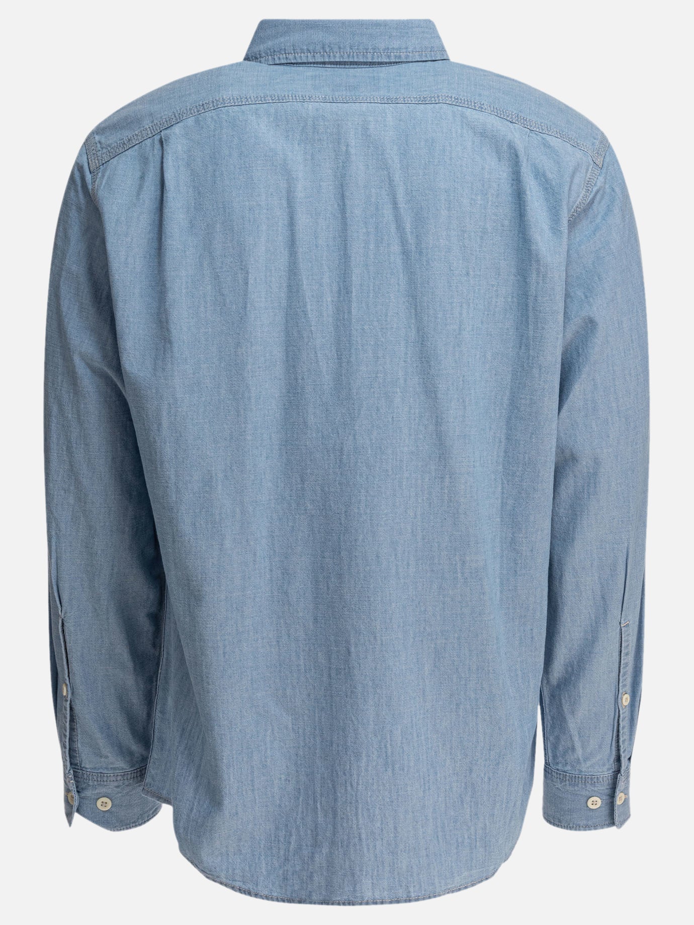 Camicie casual Solid colour  Blu - Filson Uomo | PDP | VIETTI Online Store | thumbnail_2