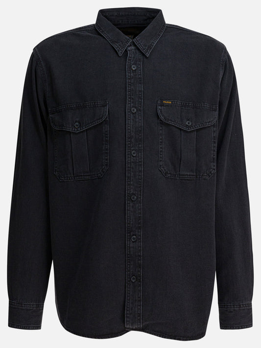 Giacche overshirt Solid colour  Nero - Filson Uomo | PLP | VIETTI Online Store 
