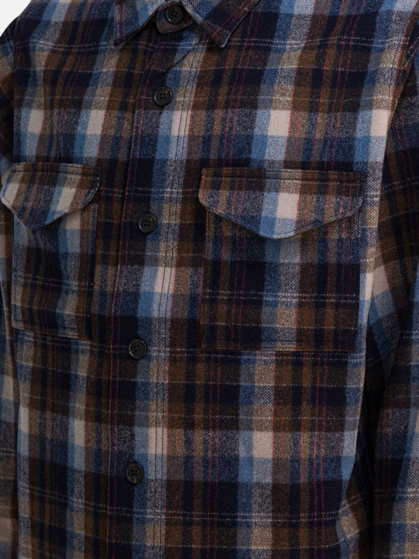 Overshirt jackets Check  Brown - Filson Men | PDP | VIETTI Online Store | Zoom-Modal_4
