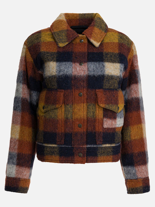 Giacche overshirt Check  Rosso - Filson Donna | PLP | VIETTI Online Store 
